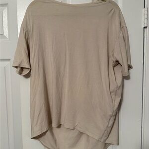 lululemon athletica Beige Women's Top